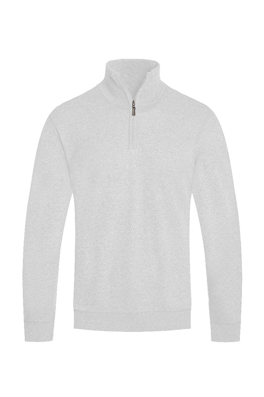 SOLID QUARTER ZIP SWEATER NR2010